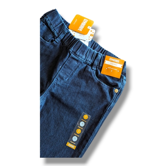 Gymboree Girl's size 7 Indigo Dye Jeggings - Picture 6 of 7